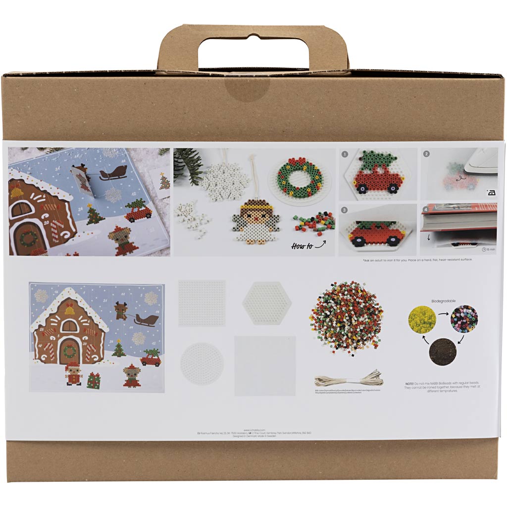 Nabbi calendrier de l'Avent biobilles, 24 modèles, 1 pièce