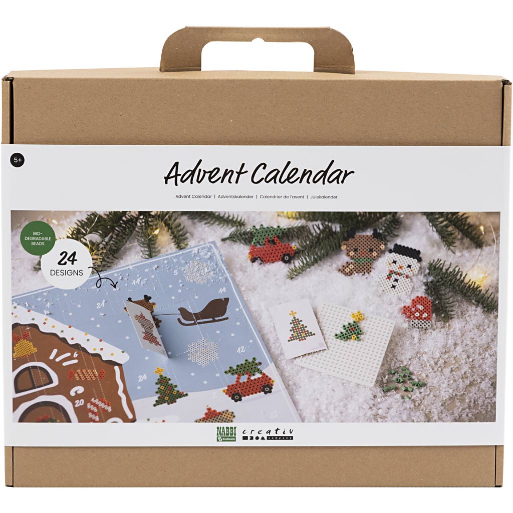 Nabbi calendrier de l'Avent biobilles, 24 modèles, 1 pièce