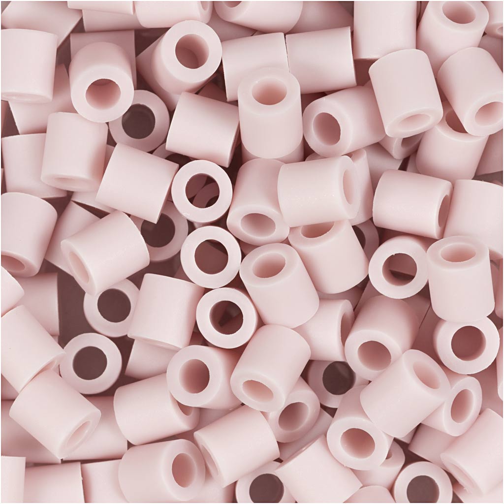 Biobilles Nabbi de , dim. 5x5 mm, diamètre intérieur 2,5 mm, moyen, rose clair, 1000 pièces 1 boîte
