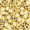Biobilles Nabbi de , taille 5x5 mm, diamètre du trou 2,5 mm, moyen, jaune clair, 1000 pièces 1 boîte