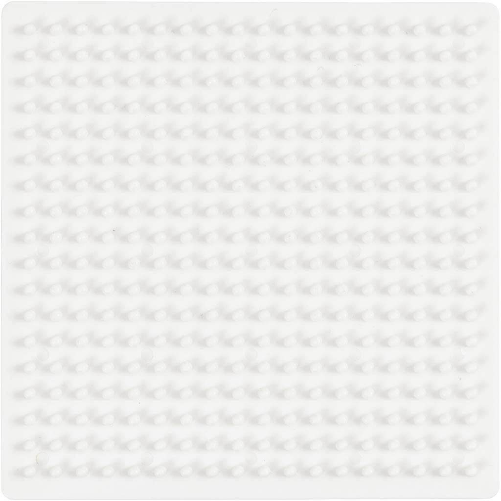 Plaque de base Nabbi biobeads, carrée, taille 9,5x9,5 cm, moyenne, 1 pièce