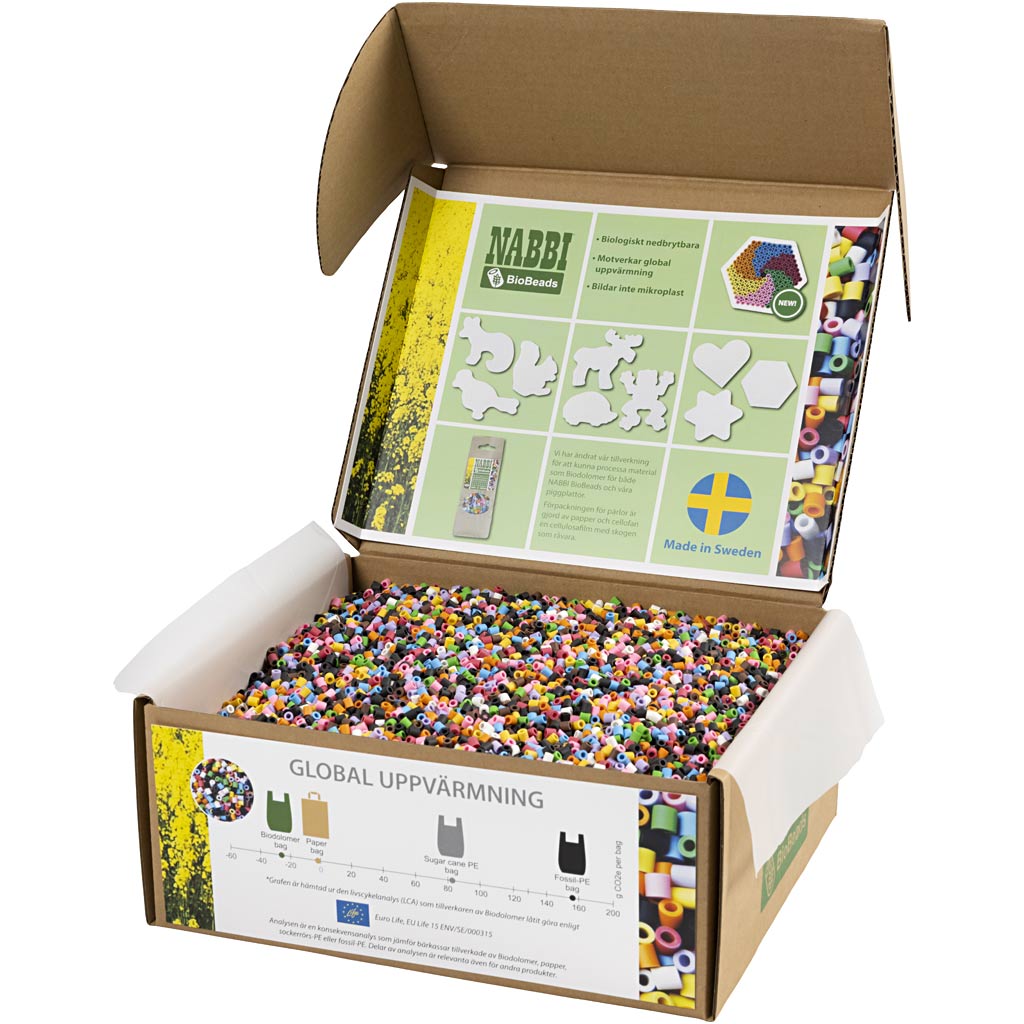 Biobilles nabbi de la société Creativ avec couleurs standard - 55 000 pièces.