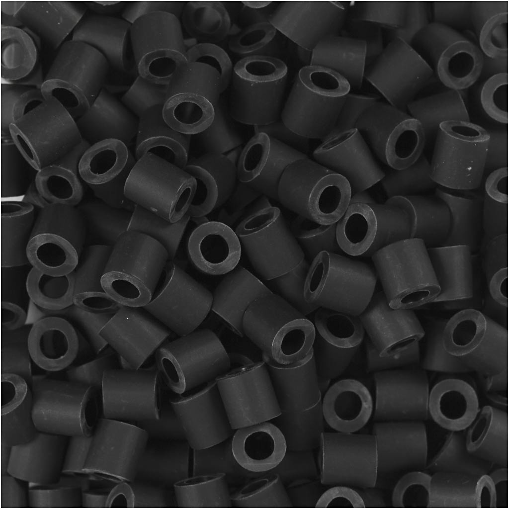 Creativ company nabbi biobeads 5x5mm noir - 1000 pcs.