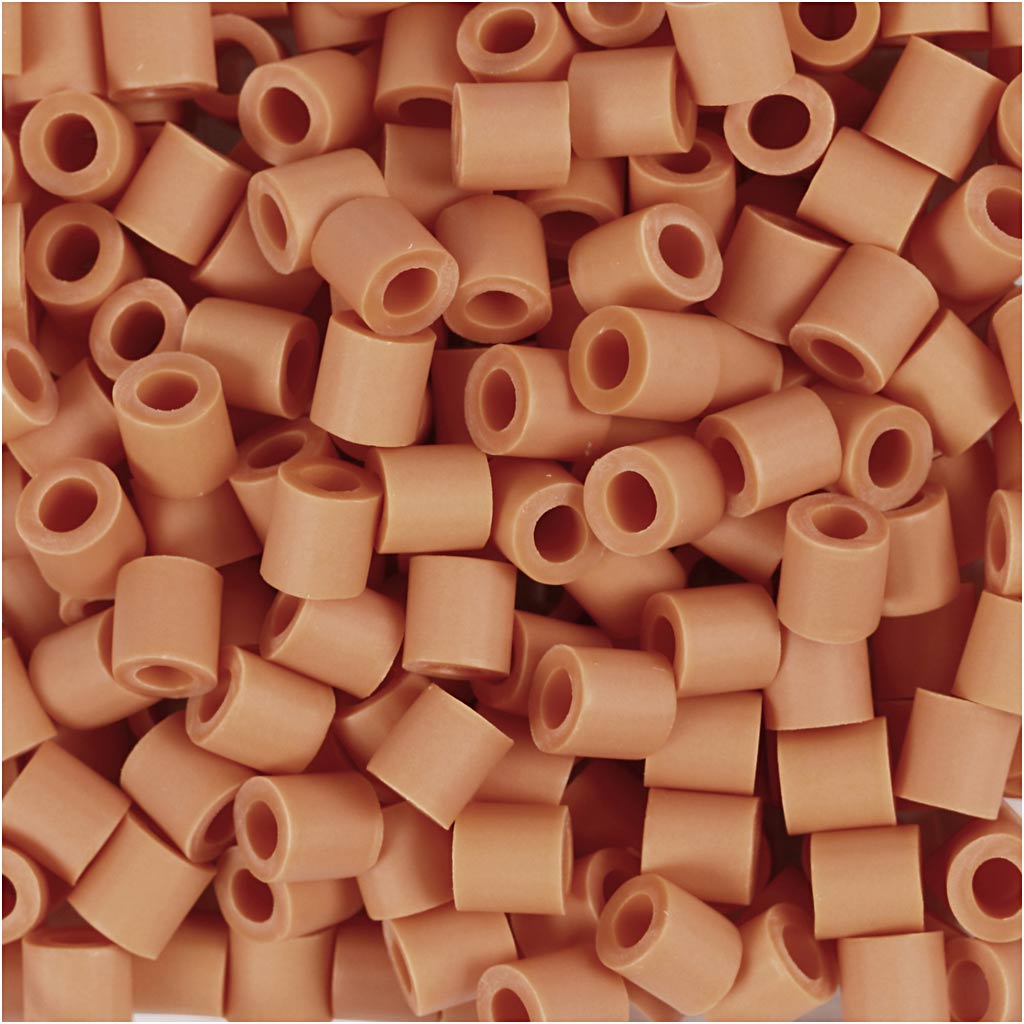 Biobilles Nabbi de , taille 5x5 mm, diamètre de trou 2,5 mm, moyen, orange, 1000 pièces 1 boîte
