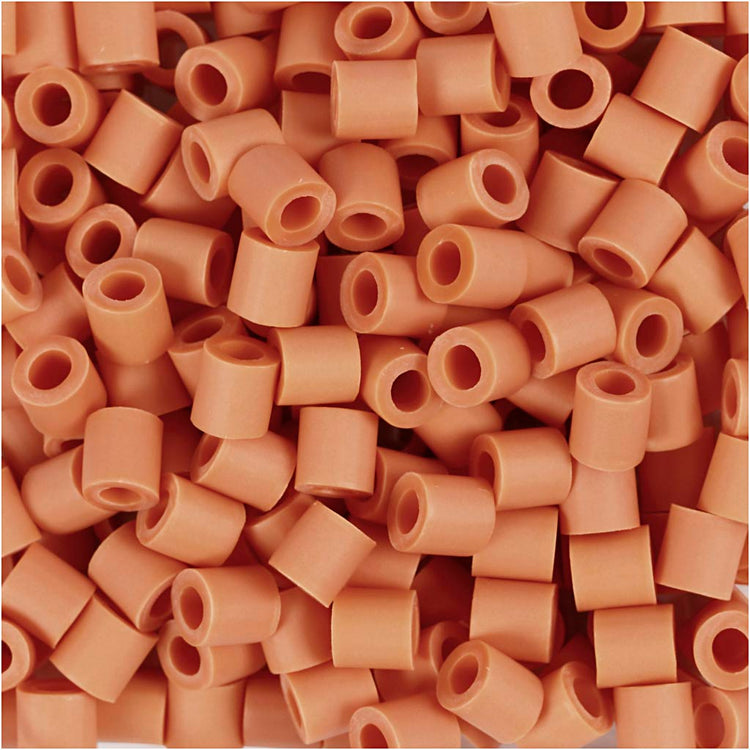 Biobilles Nabbi de , taille 5x5 mm, diamètre de trou 2,5 mm, moyen, orange, 1000 pièces 1 boîte