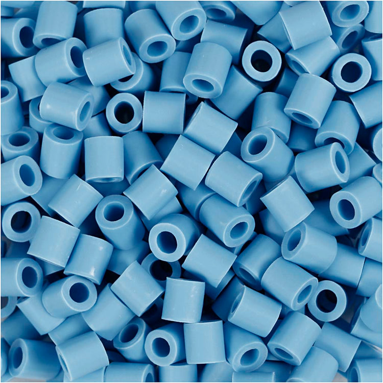 Biobilles Nabbi de , taille 5x5 mm, diamètre du trou 2,5 mm, moyen, bleu, 1000 pièces 1 boîte