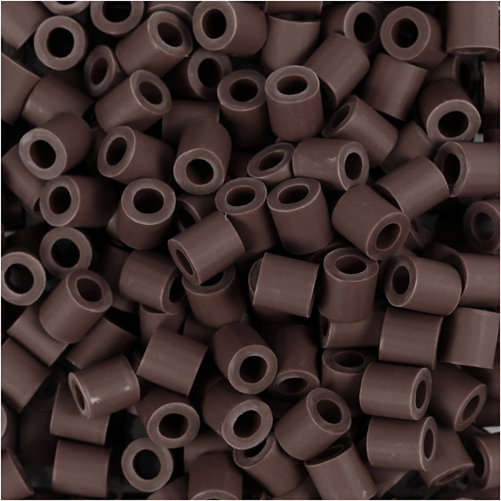 Creativ company nabbi bioperles 5x5mm marron - 1000 pcs.