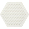 Plaque de base Nabbi biobeads, hexagone, taille 8,5x8,5 cm, moyen, 1 pièce