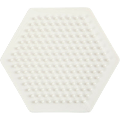 Plaque de base Nabbi biobeads, hexagone, taille 8,5x8,5 cm, moyen, 1 pièce