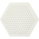 Plaque de base Nabbi biobeads, hexagone, taille 8,5x8,5 cm, moyen, 1 pièce