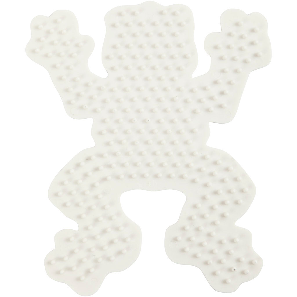 Plaque de base Nabbi biobeads, grenouille, taille 10x12 cm, moyenne, 1 pièce