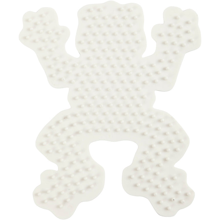 Plaque de base Nabbi biobeads, grenouille, taille 10x12 cm, moyenne, 1 pièce