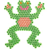 Plaque de base Nabbi biobeads, grenouille, taille 10x12 cm, moyenne, 1 pièce