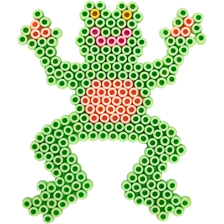 Plaque de base Nabbi biobeads, grenouille, taille 10x12 cm, moyenne, 1 pièce