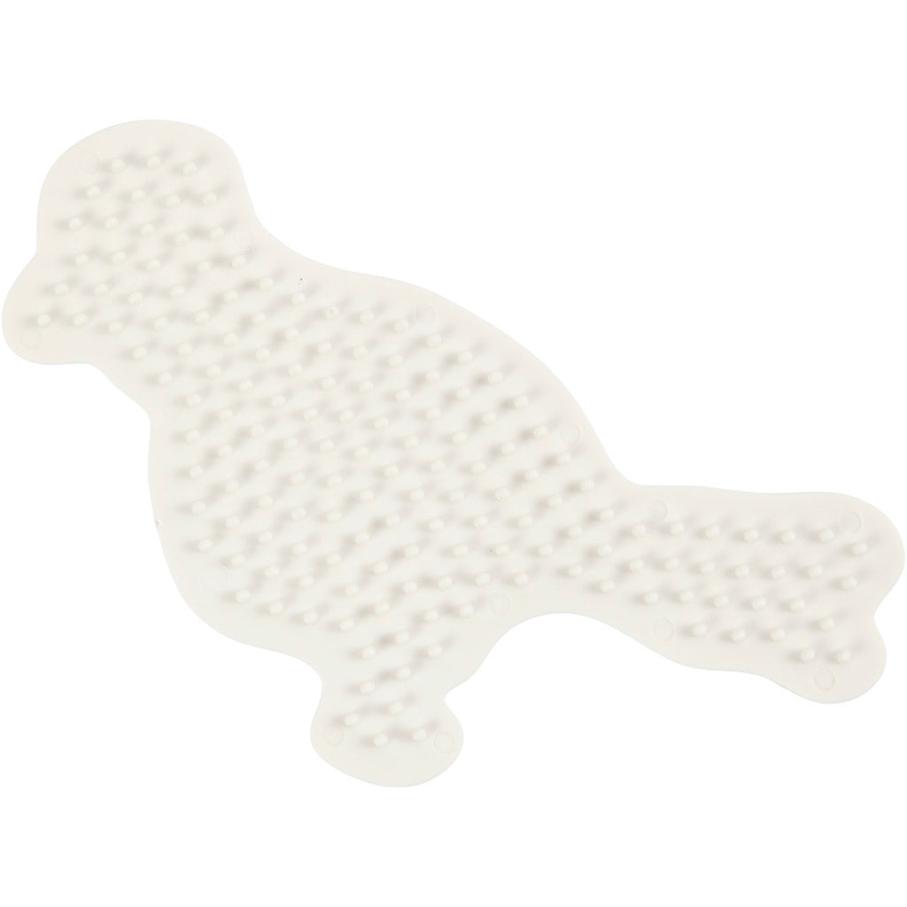 Plaque de base Nabbi biobeads, oiseau, taille 6,2x13,4 cm, moyen, 1 pièce