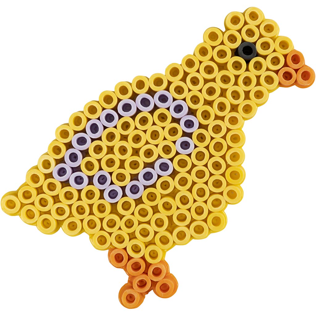 Plaque de base Nabbi biobeads, oiseau, taille 6,2x13,4 cm, moyen, 1 pièce