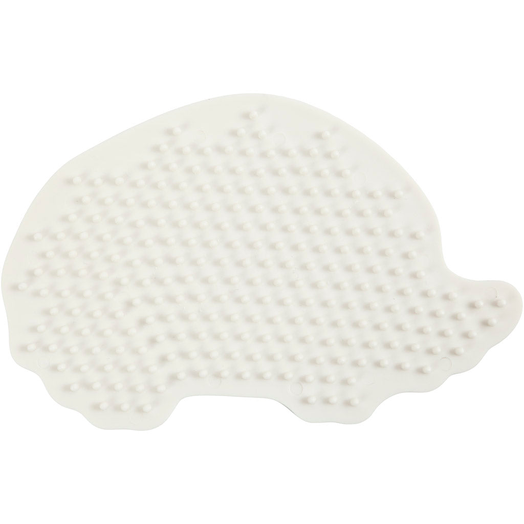 Plaque de base Nabbi biobeads, hérisson, taille 7,6x12 cm, moyen, 1 pièce