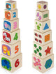 Jeu éducatif Vigatoys - cube à empiler