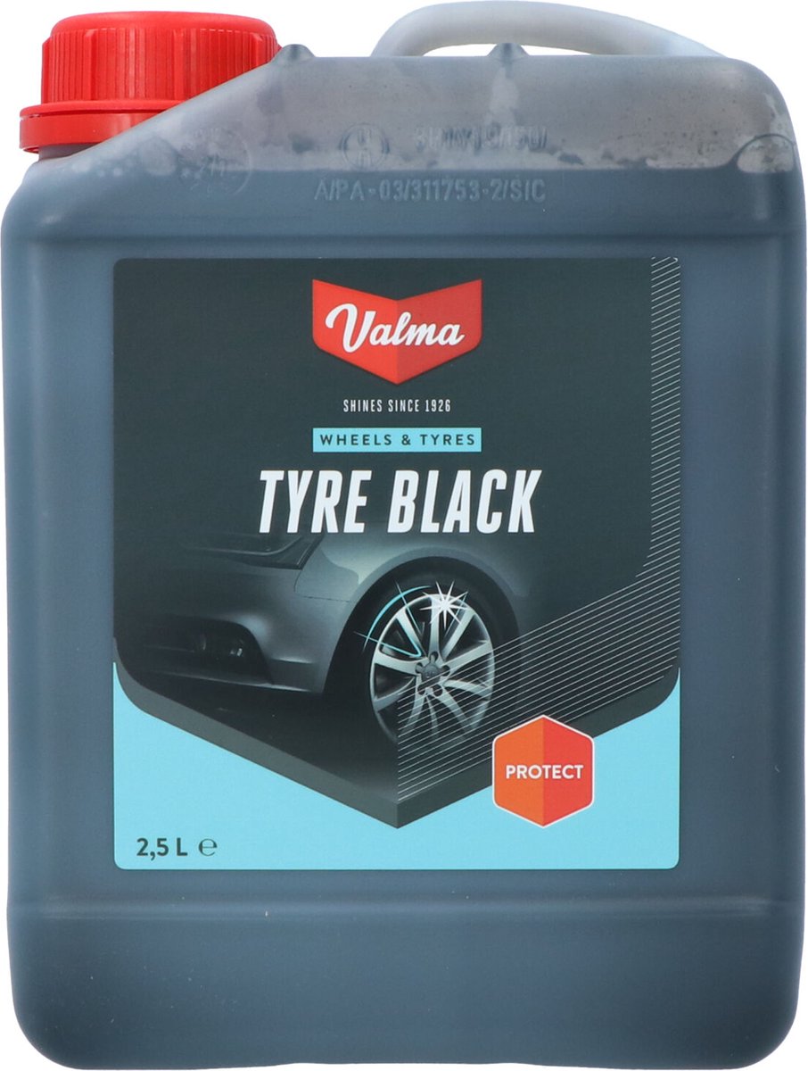 Pneu noir A26a 2,5 litres