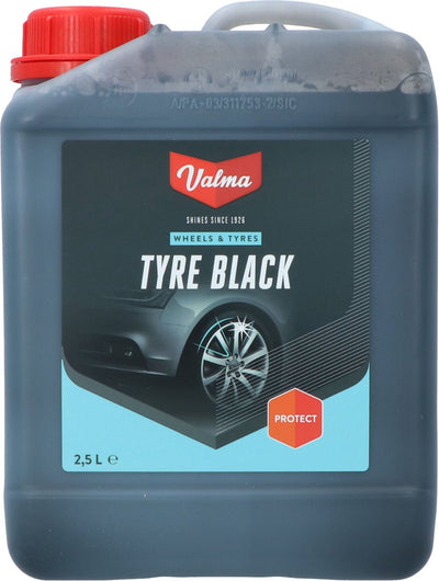 Pneu noir A26a 2,5 litres