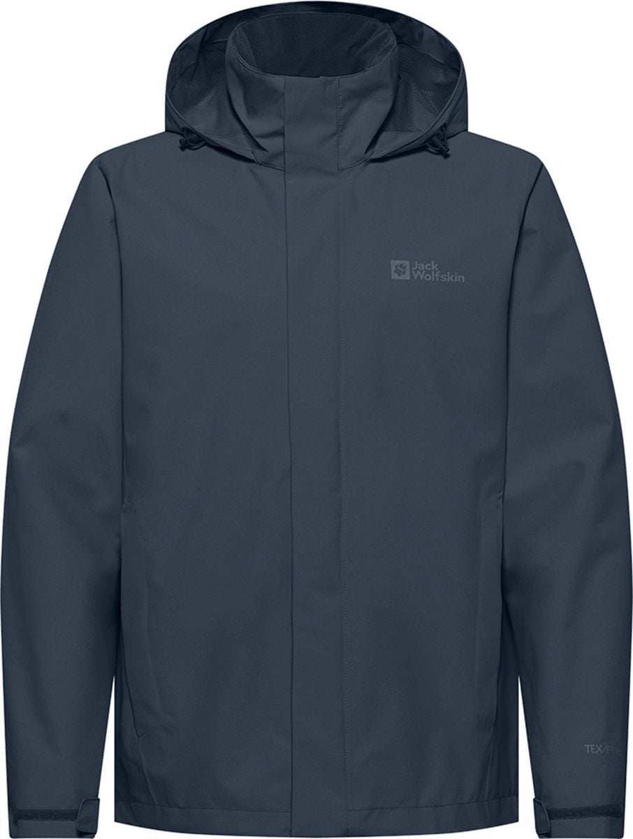 Veste outdoor homme Jack wolfskin trailtime 2l jkt m - ciel de minuit