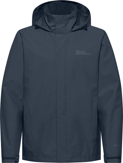 Veste outdoor homme Jack wolfskin trailtime 2l jkt m - ciel de minuit