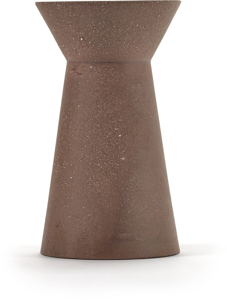 Serax - marie michielssen urban jungle - vase s - marron rouge - h 16,5cm - 9 ø