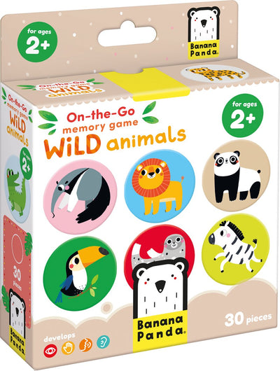 Banana Panda - On -The-GOD MEMORY GAME WILD ANIMANS - 30DLG.