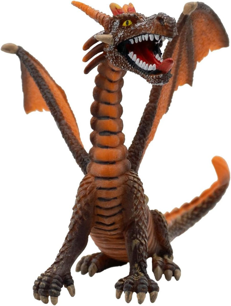 Dragon Bullyland assis orange (75595)