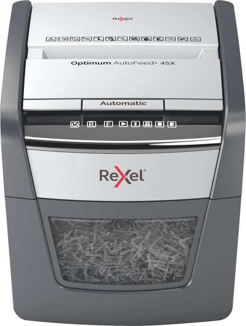 Destructeur de papier rexel 45x
