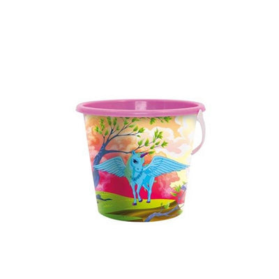 Seau Adriatique licorne magique ø18x15cm