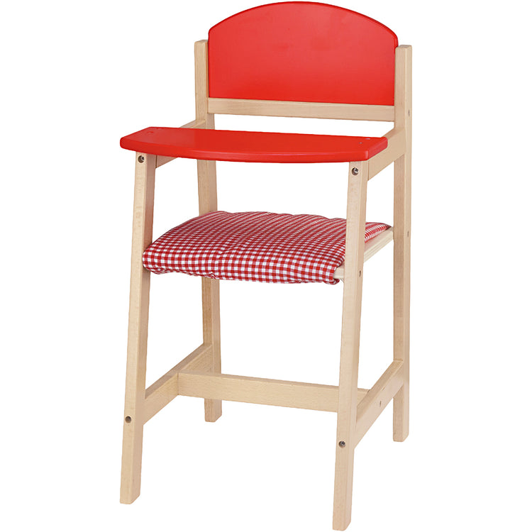 Chaise de poupée en bois Viga, dimensions 29x31x60 cm, 1 pièce