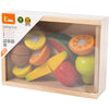 Viga ensemble de fruits à découper, 17 parties 1 boîte