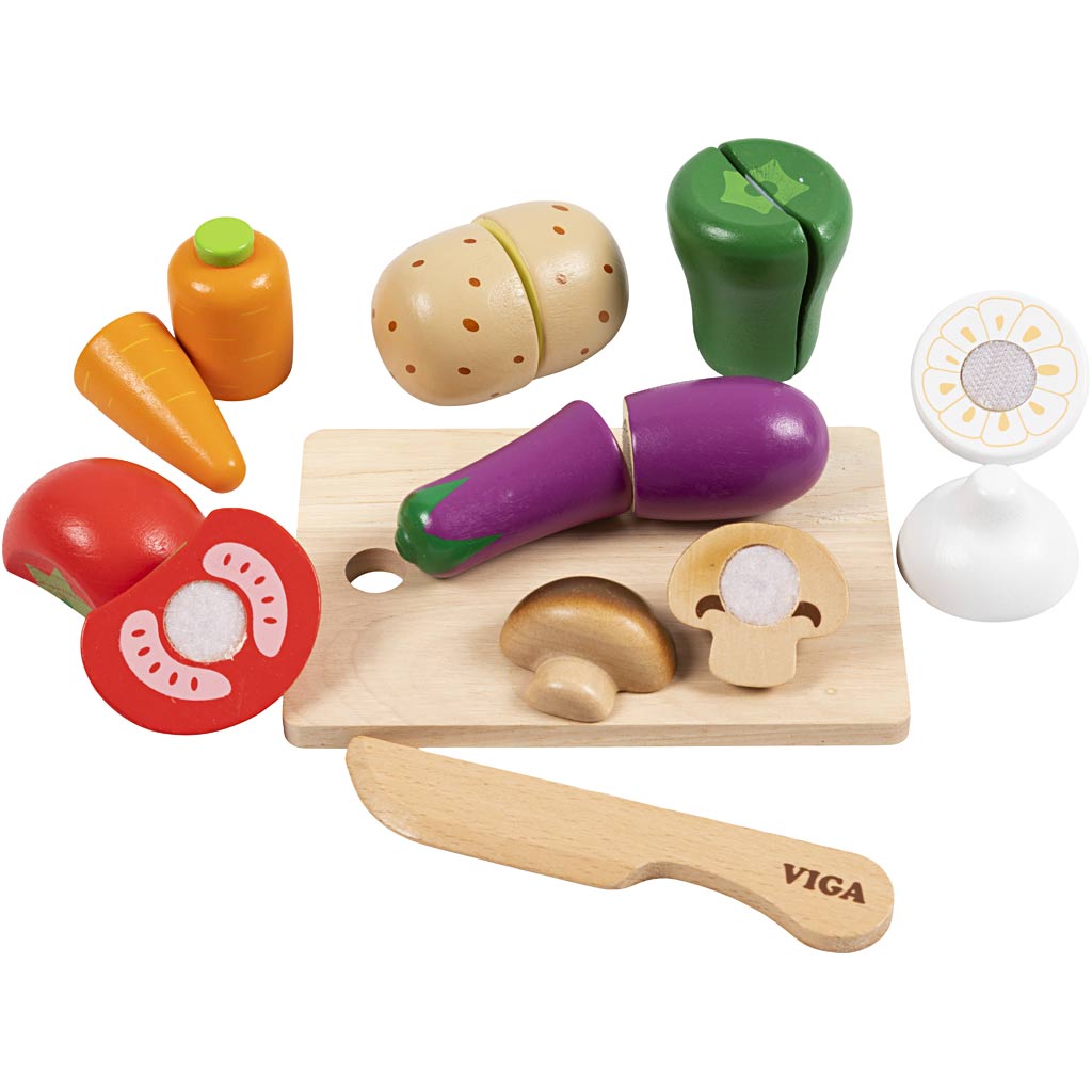Viga set de légumes à couper, 20 pièces 1 set
