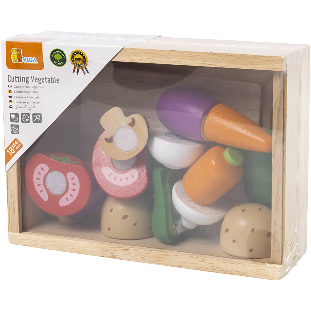 Viga set de légumes à couper, 20 pièces 1 set