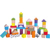 Blocs en bois Viga, taille 3 cm, 50 pièces 1 jeu
