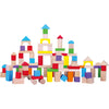 Blocs en bois Viga, taille 3 cm, 100 pièces 1 boîte