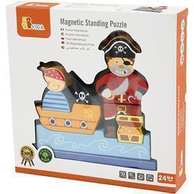 Viga puzzle 3D magnétique, 1 set