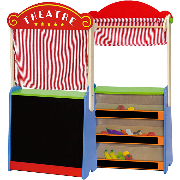 Théâtre et épicerie Viga, dimensions 100x53x24 cm, 1 pièce