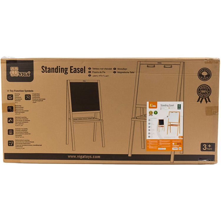 Chevalet et tableau Viga pour enfants, dimensions 125x59x48 cm, 1 pièce