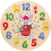 Puzzle horloge Viga, d 30 cm, 12 pièces, 1 pièce