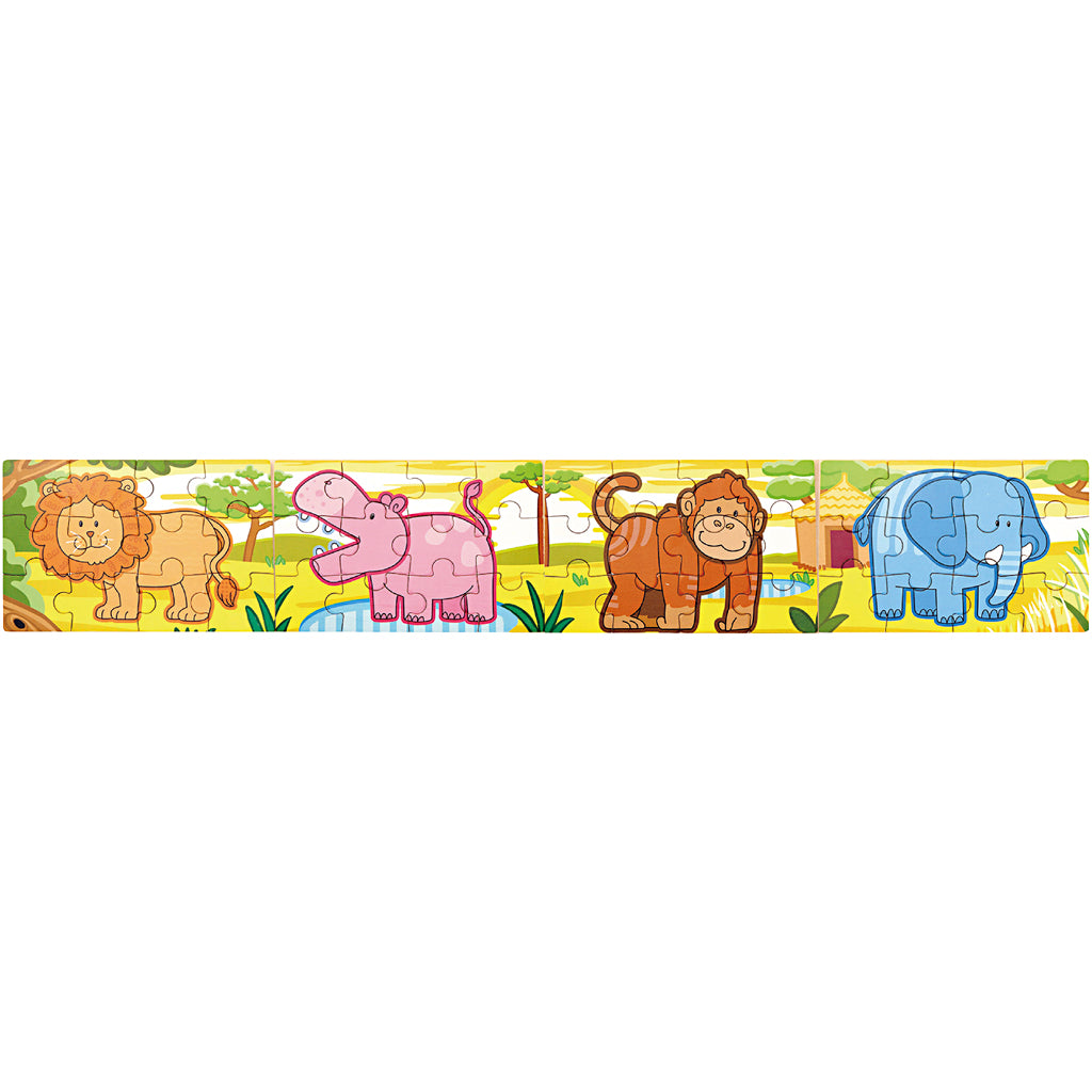 Viga Puzzle 4 en 1, taille 4x(11,5x17,5) cm, 48 pièces, 1 pièce