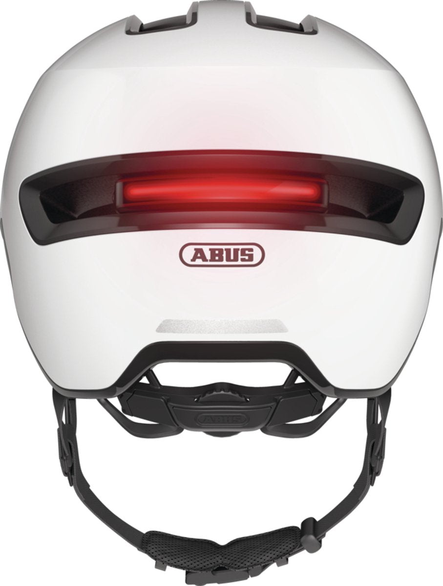Casque abus hud-y blanc brillant S 48-54 cm