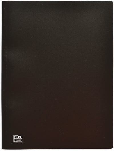 Oxford initiale - album d'exposition - a4 - 100 sachets - noir