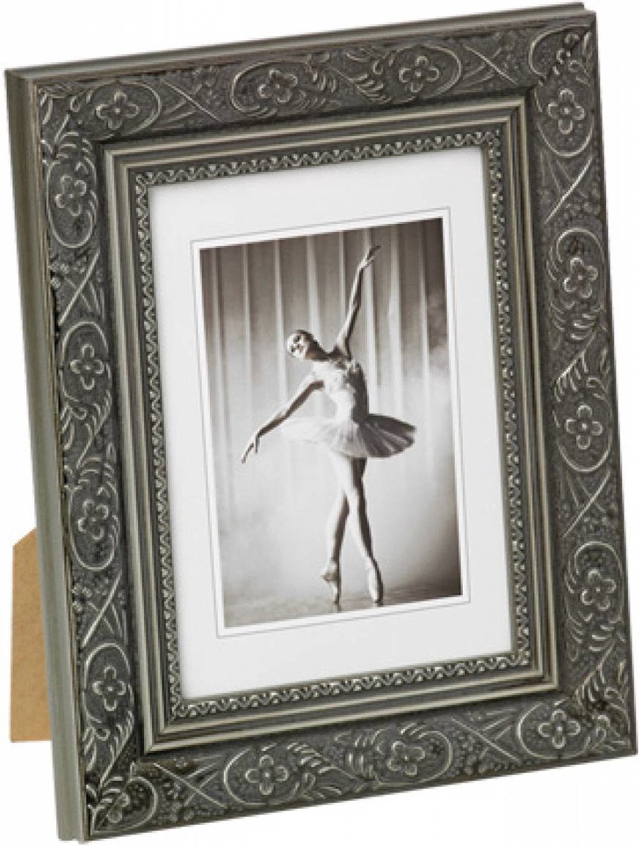 Walther Barock - cadre en bois - format photo 20x30 cm - gris