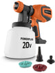 Pistolet à peinture Powerplus POWDP7058 double puissance 20V