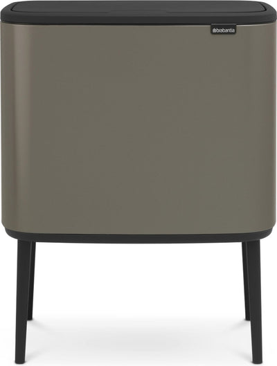 Poubelle Brabantia bo touch bin - 36 litres - 1 compartiment - platine