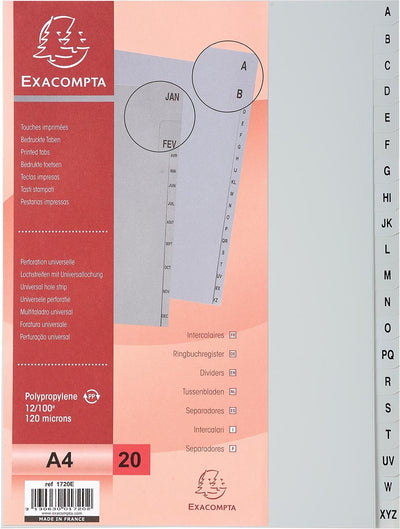 Bac à brochures Exacompta europel - flyers - a5 - 14