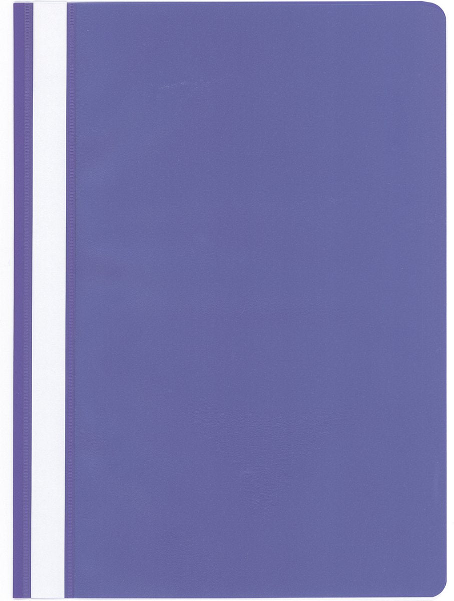 Dossier à fixation rapide Kangaro - a4 - pp - violet-violet - rétractable de 25 pièces - k-22052