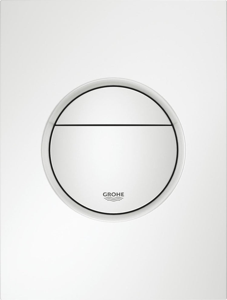 WC à panneau de commande Grohe nova cosmopolitan s - double chasse - blanc